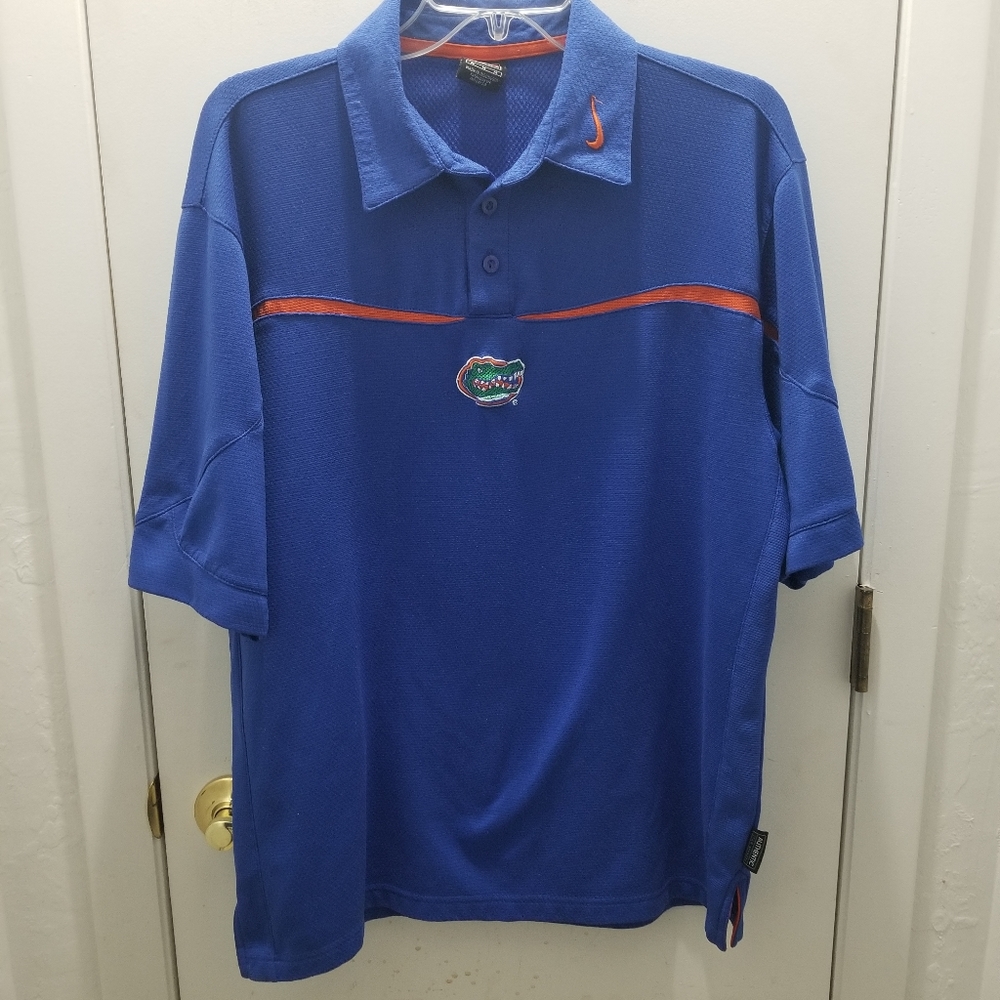NIKE Team Shirt Florida Gators UF Authentic Team Apparel Shirt Medium